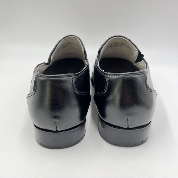 Stacy Adams Men Size 7.5 Templin Black Leather Bike Snip Toe Loafers Dress Shoes main image 4